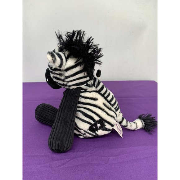 Scentsy Buddy 2012 Black and White Zebra Plush 9 inch Sitting - Picture 7 of 13